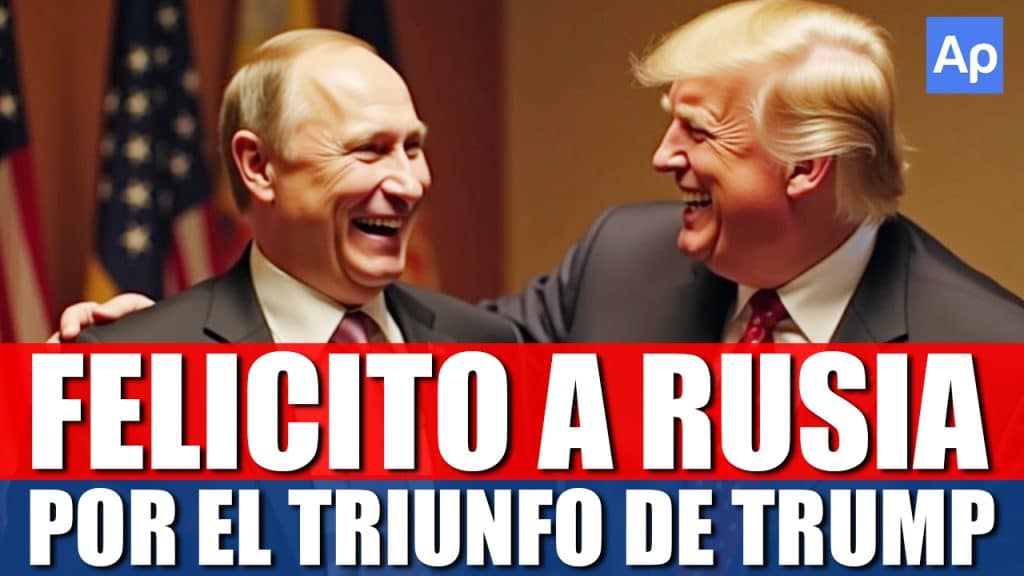 Felicito a Rusia por ayudar a Donald Trump a ganar. Tema en Aranzamendi Podcast Español, analizando política en Estados Unidos.