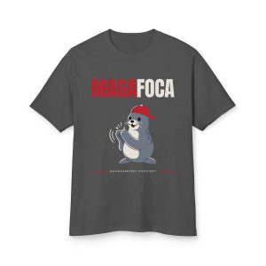 MAGAFOCA Garment-dyed heavyweight cotton tee